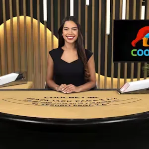 Ficha de una mesa de blackjack en vivo publicada en la sección de casino.