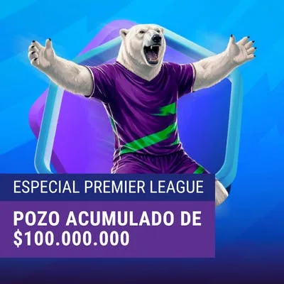 Pieza promocional de una liga de pronósticos sobre fútbol inglés publicada por la marca.